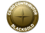 Map Token Black Gold