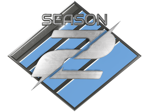 Premier Season Two Medal · 5,000 - 9,999 · 100-124 wins