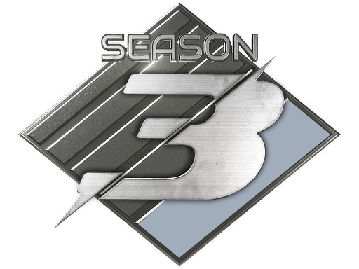 Premier Season Three Medal · 0 - 4,999 · 25-49 wins