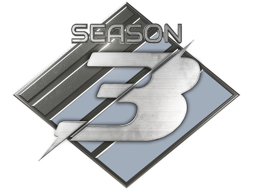 Premier Season Three Medal · 0 - 4,999 · 75-99 wins