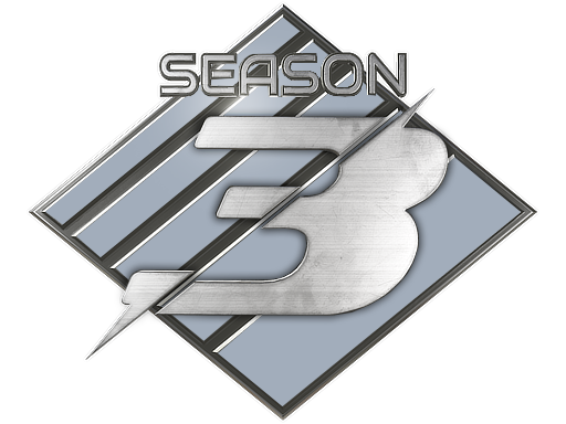 Premier Season Three Medal · 0 - 4,999 · 125+ wins