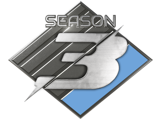 Premier Season Three Medal · 5,000 - 9,999 · 25-49 wins