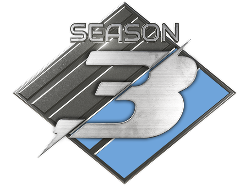 Premier Season Three Medal · 5,000 - 9,999 · 50-74 wins