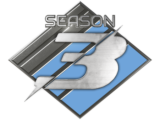 Premier Season Three Medal · 5,000 - 9,999 · 75-99 wins