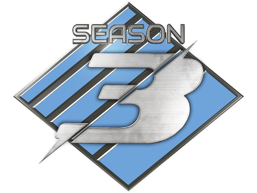 Premier Season Three Medal · 5,000 - 9,999 · 125+ wins