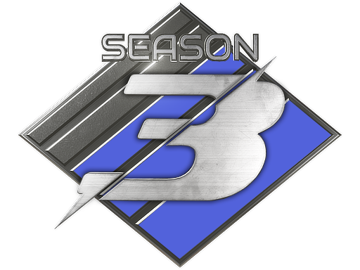 Premier Season Three Medal · 10,000 - 14,999 · 75-99 wins