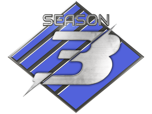 Premier Season Three Medal · 10,000 - 14,999 · 125+ wins