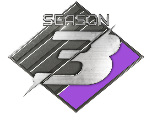 Premier Season Three Medal · 15,000 - 19,999 · 25-49 wins