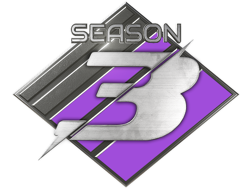 Premier Season Three Medal · 15,000 - 19,999 · 75-99 wins