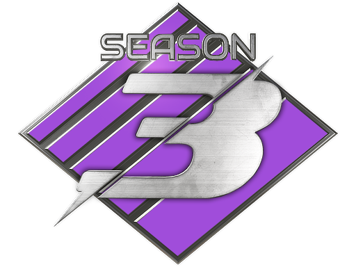 Premier Season Three Medal · 15,000 - 19,999 · 125+ wins