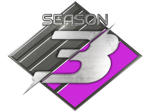 Premier Season Three Medal · 20,000 - 24,999 · 50-74 wins