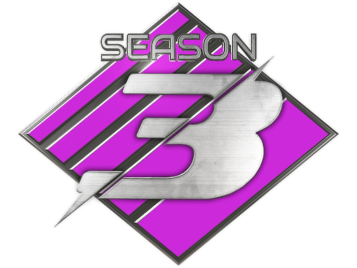 Premier Season Three Medal · 20,000 - 24,999 · 125+ wins