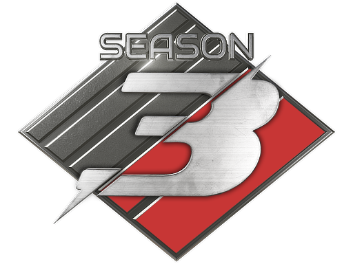 Premier Season Three Medal · 25,000 - 29,999 · 50-74 wins