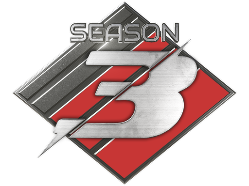 Premier Season Three Medal · 25,000 - 29,999 · 75-99 wins