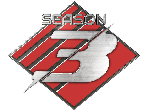 Premier Season Three Medal · 25,000 - 29,999 · 125+ wins