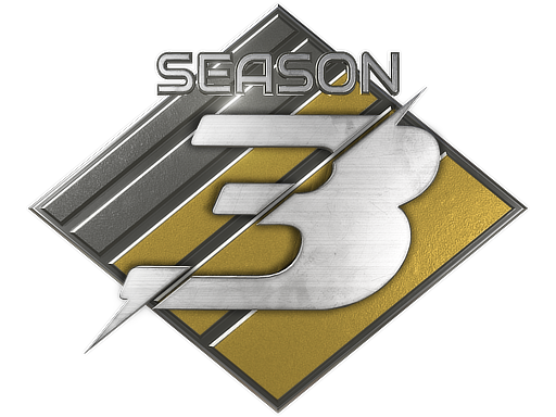 Premier Season Three Medal · 30,000+ · 75-99 wins