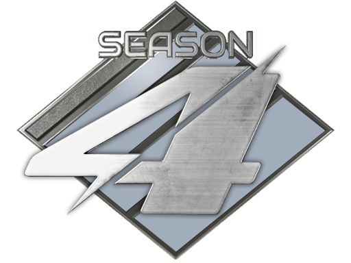 Premier Season Four Medal · 0 - 4,999 · 100-124 wins