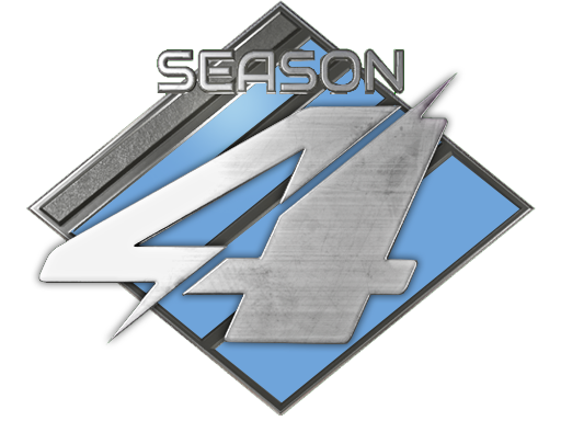 Premier Season Four Medal · 5,000 - 9,999 · 100-124 wins