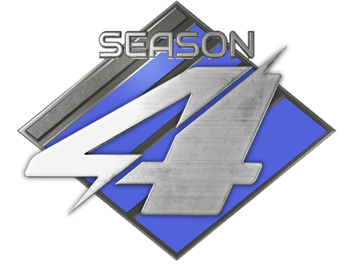 Premier Season Four Medal · 10,000 - 14,999 · 100-124 wins