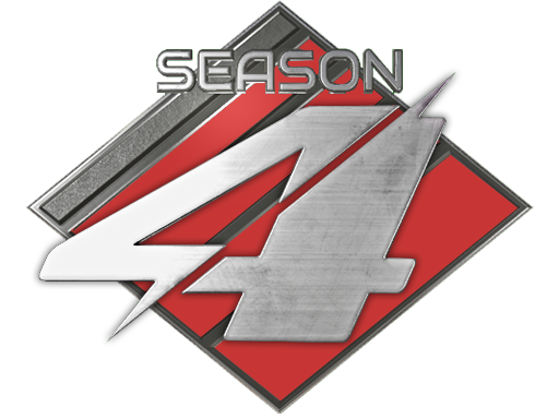 Premier Season Four Medal · 25,000 - 29,999 · 100-124 wins