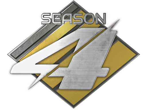 Premier Season Four Medal · 30,000+ · 100-124 wins