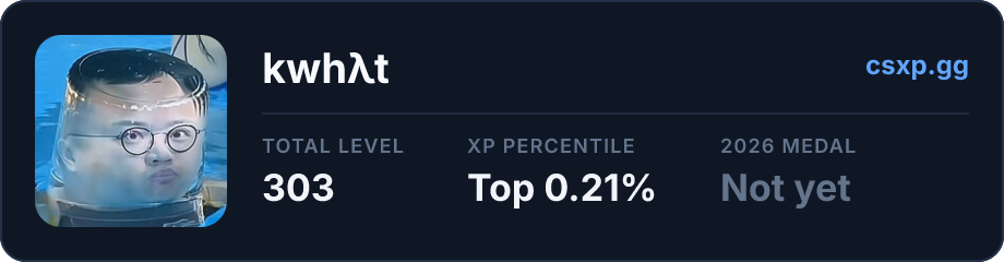 csxp.gg badge for this player