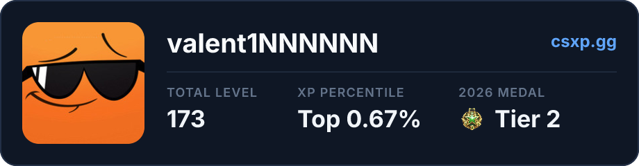csxp.gg badge for this player