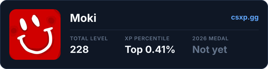 csxp.gg badge for this player
