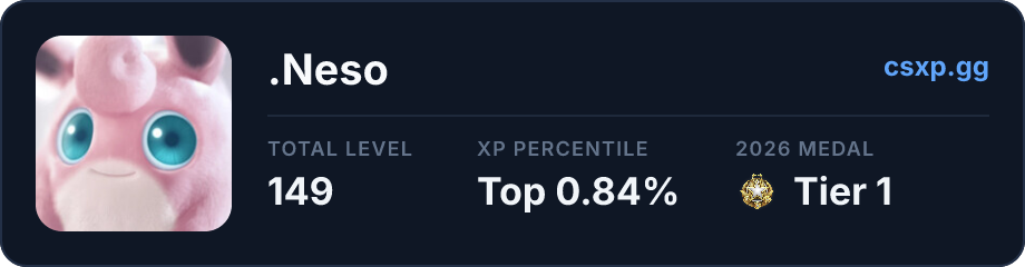 csxp.gg badge for this player