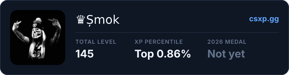 csxp.gg badge for this player