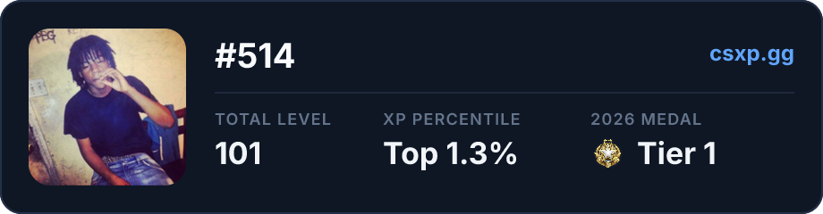 csxp.gg badge for this player