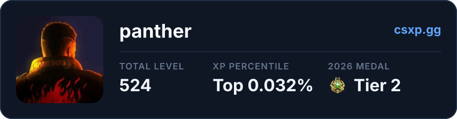 csxp.gg badge for this player