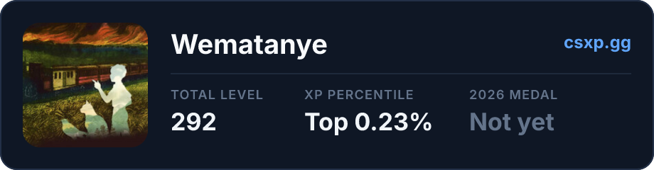 csxp.gg badge for this player