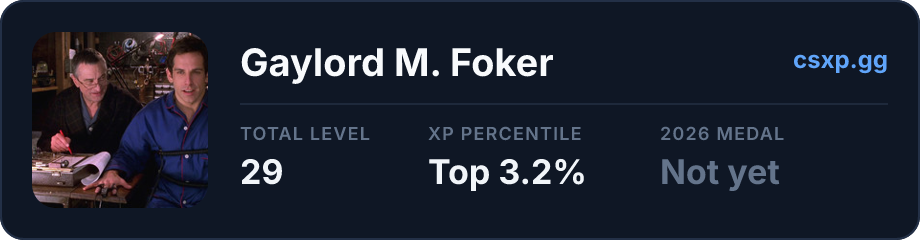csxp.gg badge for this player