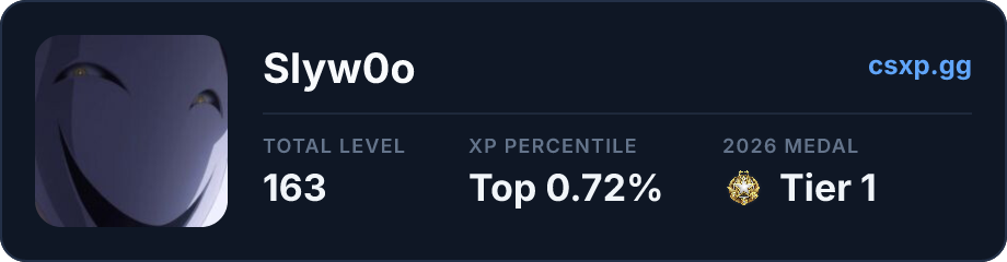 csxp.gg badge for this player