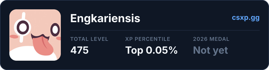 csxp.gg badge for this player
