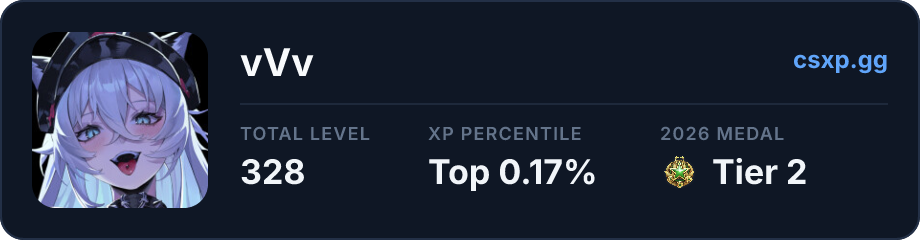 csxp.gg badge for this player
