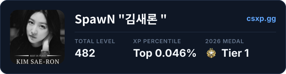 csxp.gg badge for this player