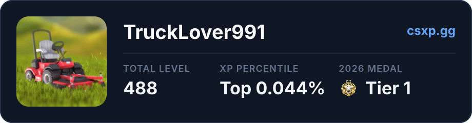csxp.gg badge for this player