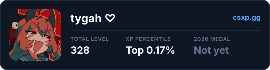 csxp.gg badge for this player