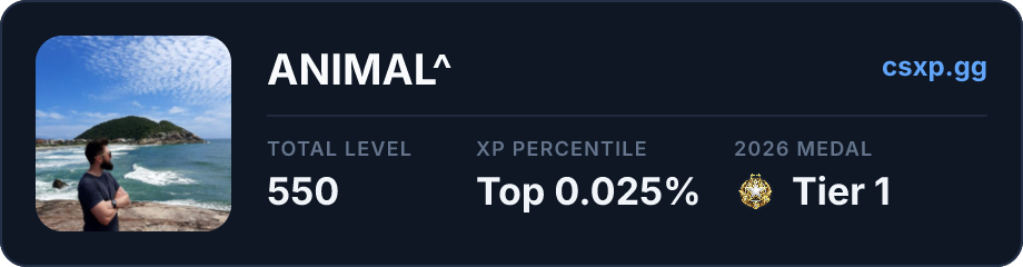 csxp.gg badge for this player