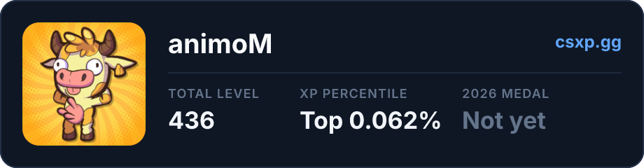 csxp.gg badge for this player