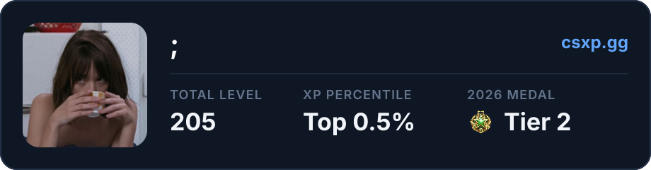csxp.gg badge for this player