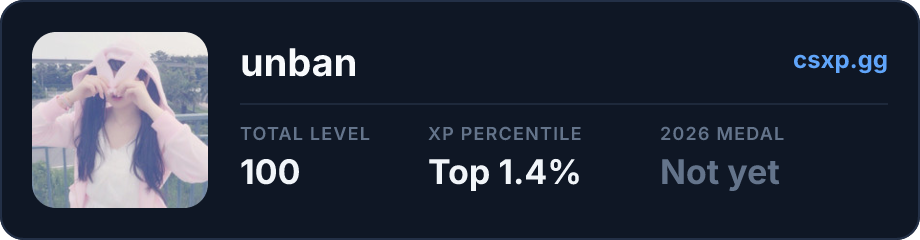 csxp.gg badge for this player