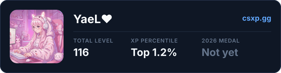 csxp.gg badge for this player