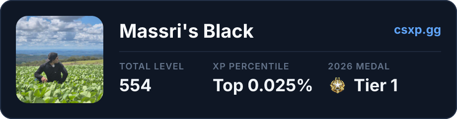 csxp.gg badge for this player