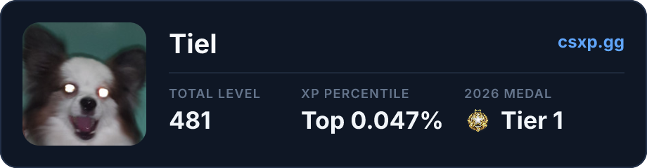 csxp.gg badge for this player