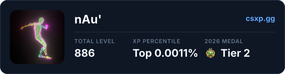 csxp.gg badge for this player