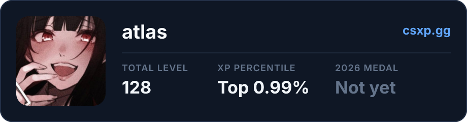 csxp.gg badge for this player