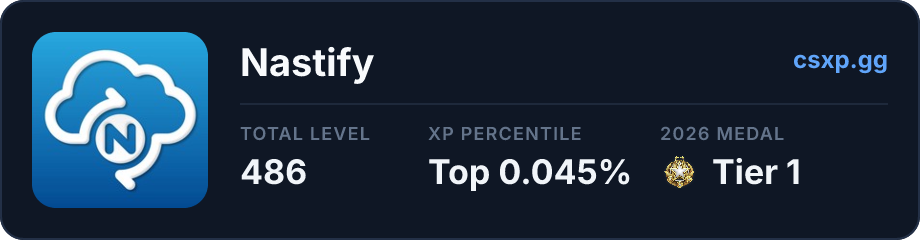 csxp.gg badge for this player